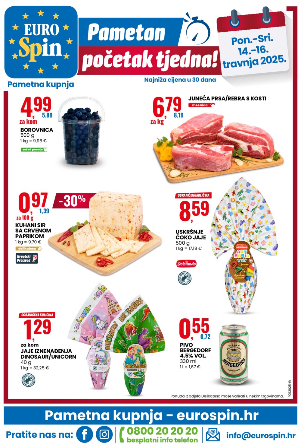 Eurospin katalog Akcija 10.04.-16.04.2025.