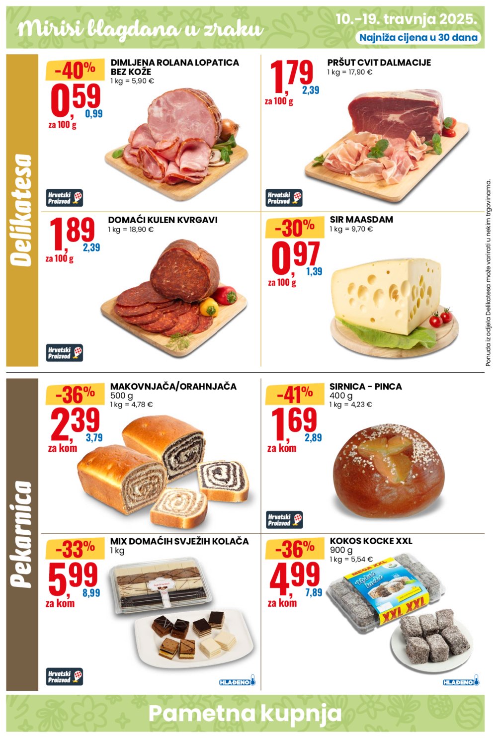 Eurospin katalog Akcija 10.04.-16.04.2025.
