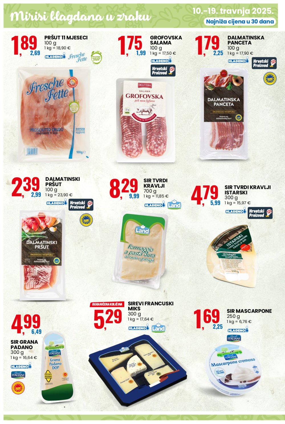 Eurospin katalog Akcija 10.04.-16.04.2025.