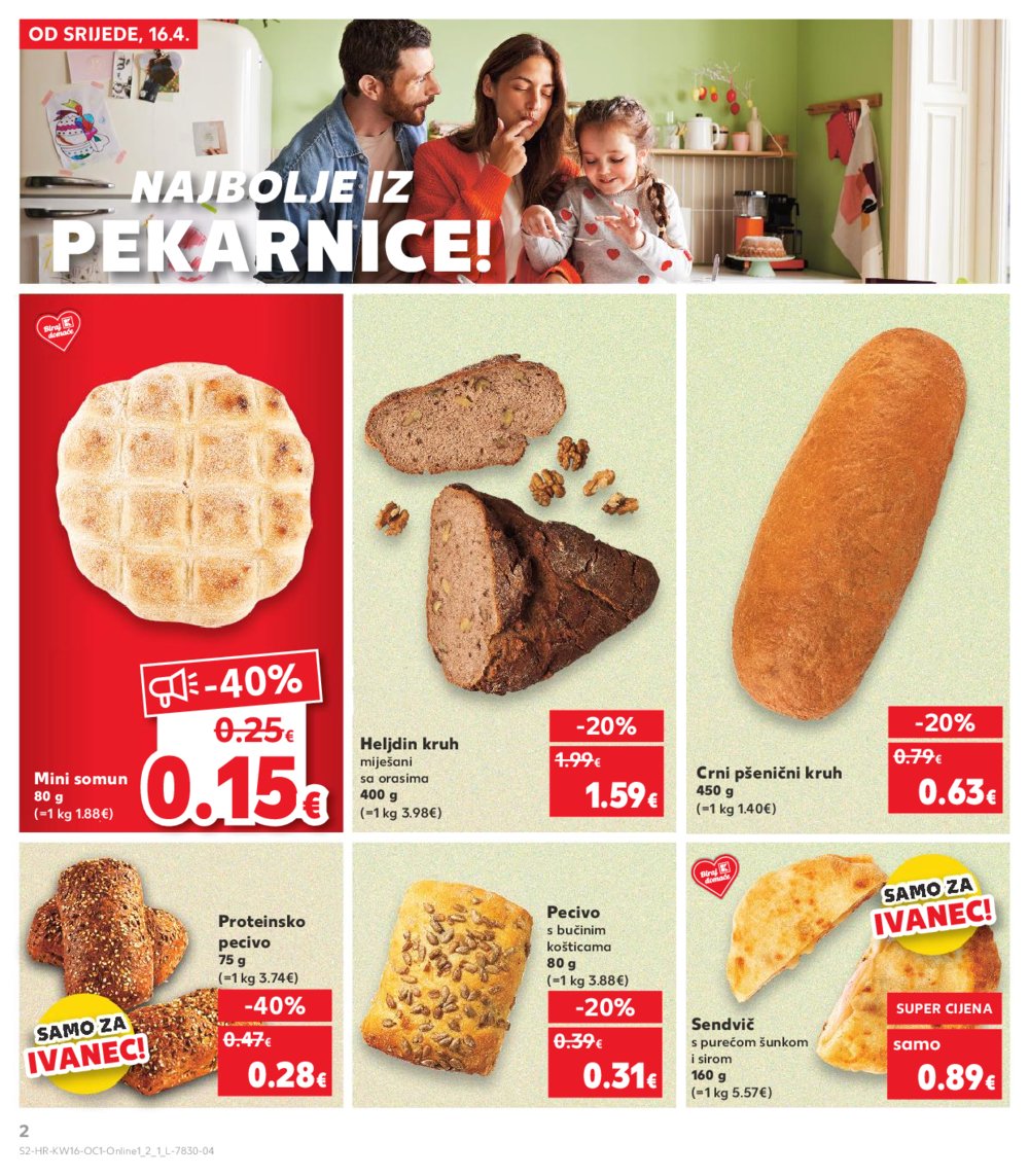 Kaufland katalog Kaufland Marke 16.04.-22.04.2025. Ivanec