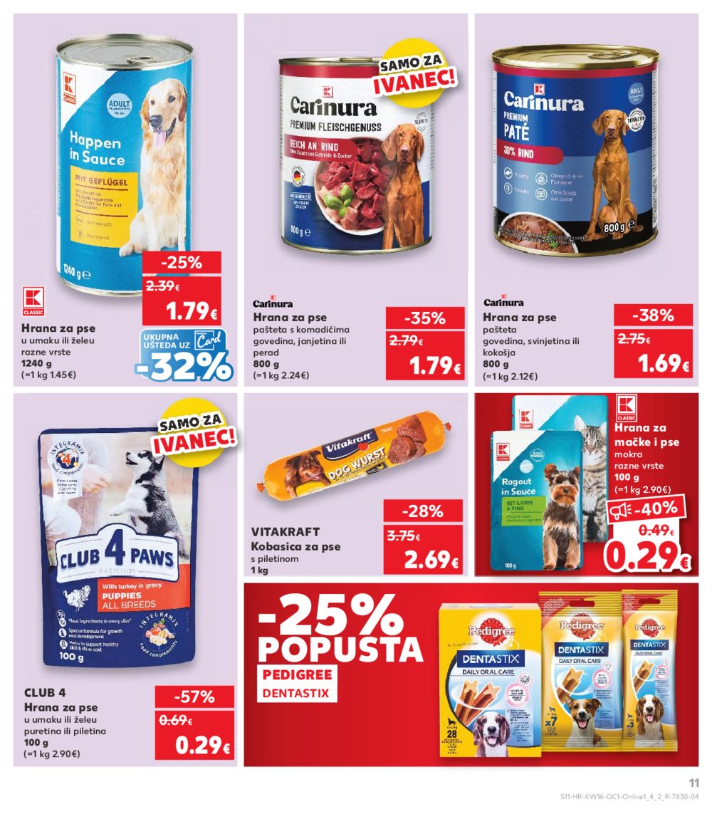 Kaufland katalog Kaufland Marke 16.04.-22.04.2025. Ivanec