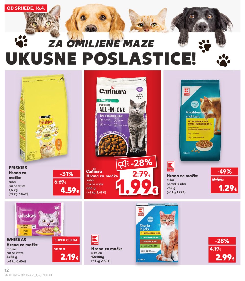Kaufland katalog Kaufland Marke 16.04.-22.04.2025. Ivanec