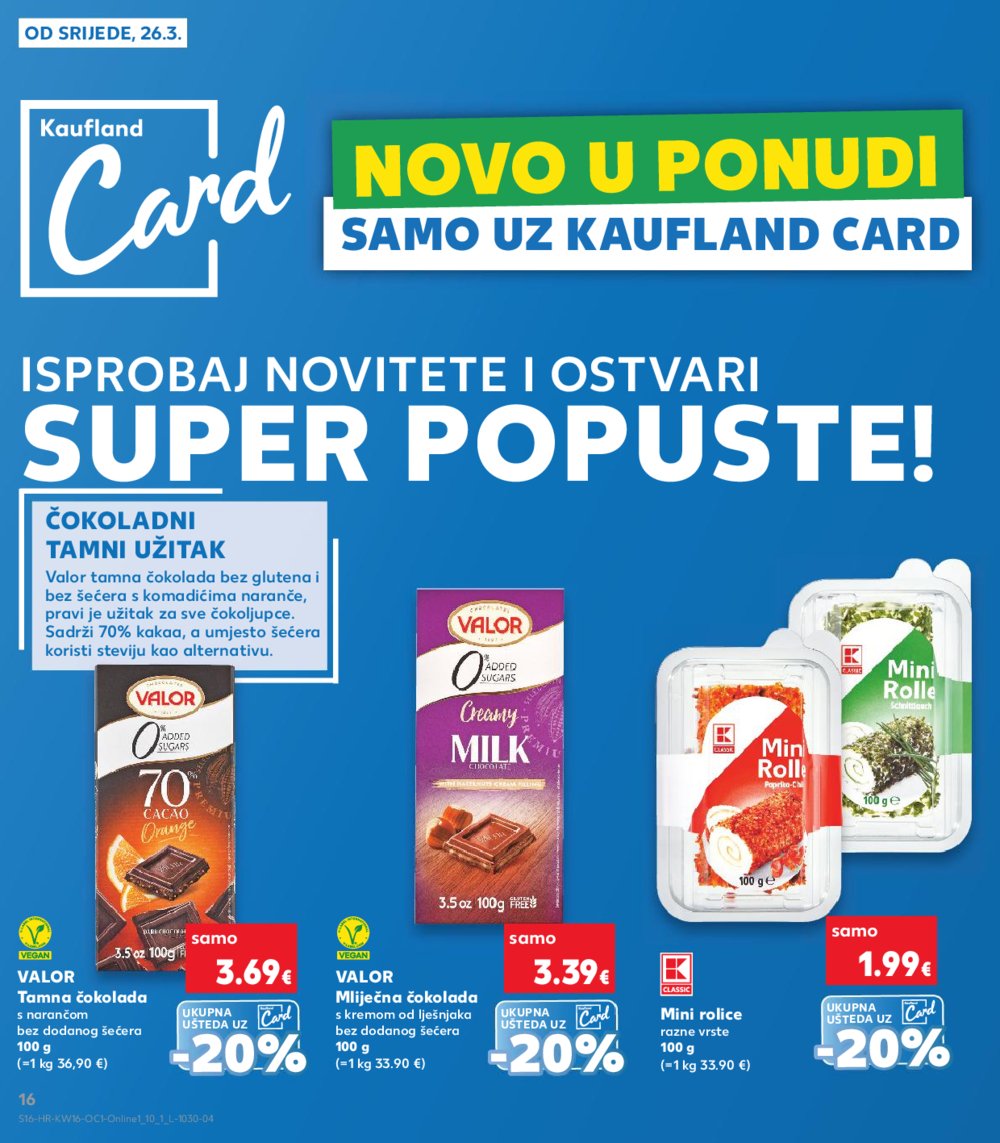 Kaufland katalog Kaufland Marke 16.04.-22.04.2025. Ivanec