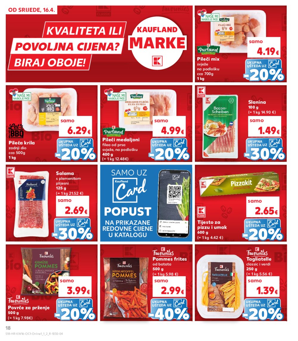 Kaufland katalog Kaufland Marke 16.04.-22.04.2025. Ivanec