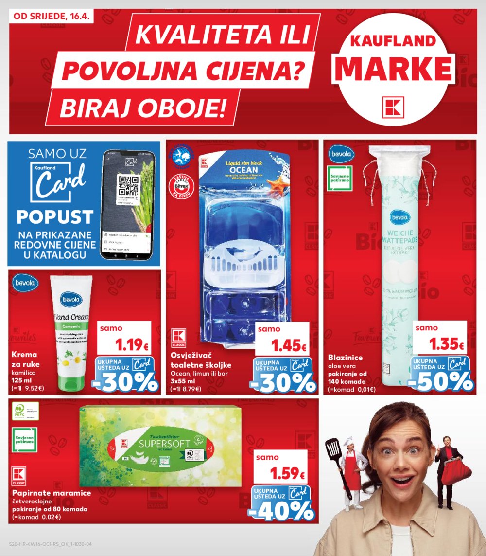 Kaufland katalog Kaufland Marke 16.04.-22.04.2025. Ivanec