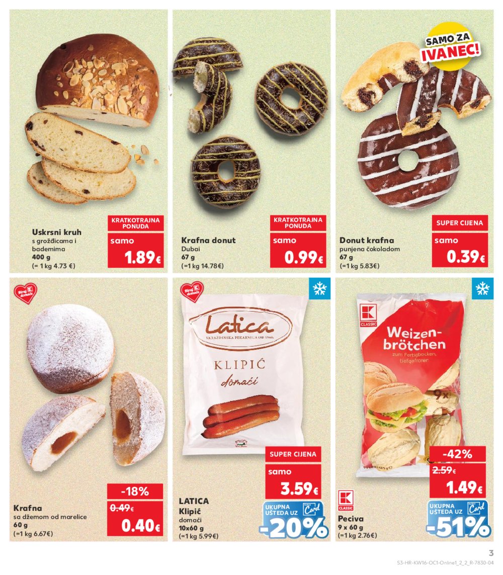Kaufland katalog Kaufland Marke 16.04.-22.04.2025. Ivanec