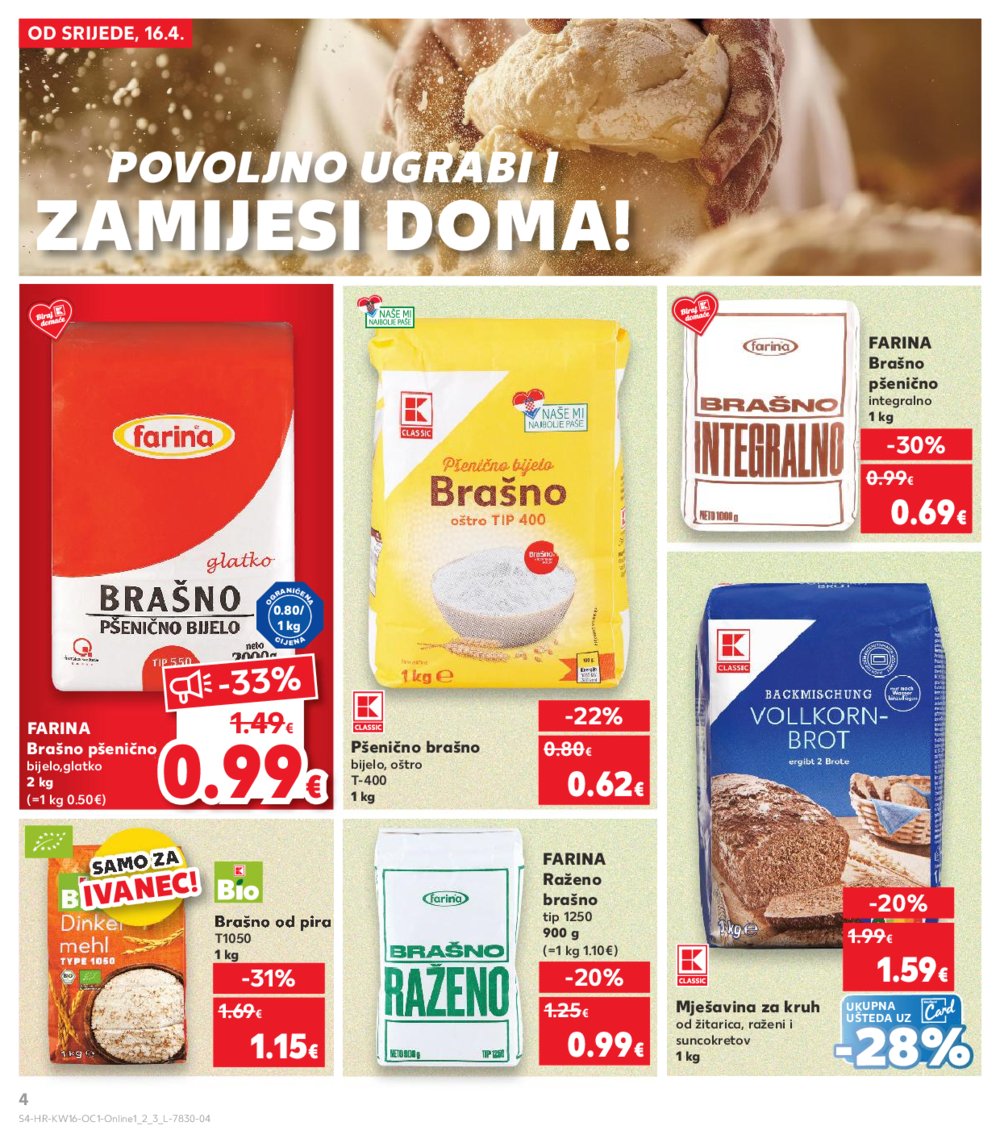 Kaufland katalog Kaufland Marke 16.04.-22.04.2025. Ivanec