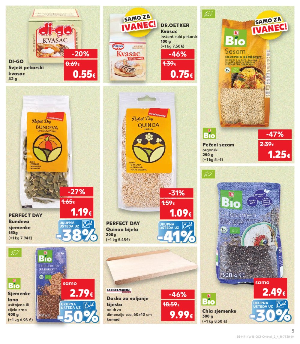 Kaufland katalog Kaufland Marke 16.04.-22.04.2025. Ivanec