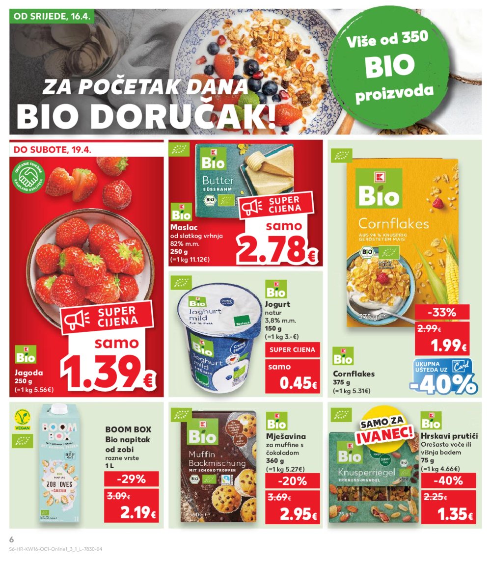 Kaufland katalog Kaufland Marke 16.04.-22.04.2025. Ivanec