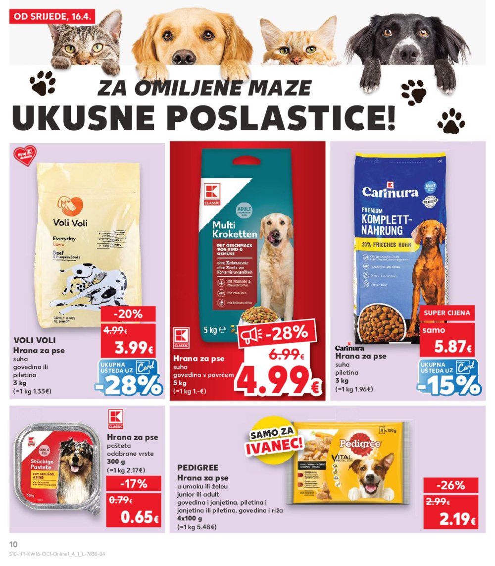 Kaufland katalog Kaufland Marke 16.04.-22.04.2025. Ivanec