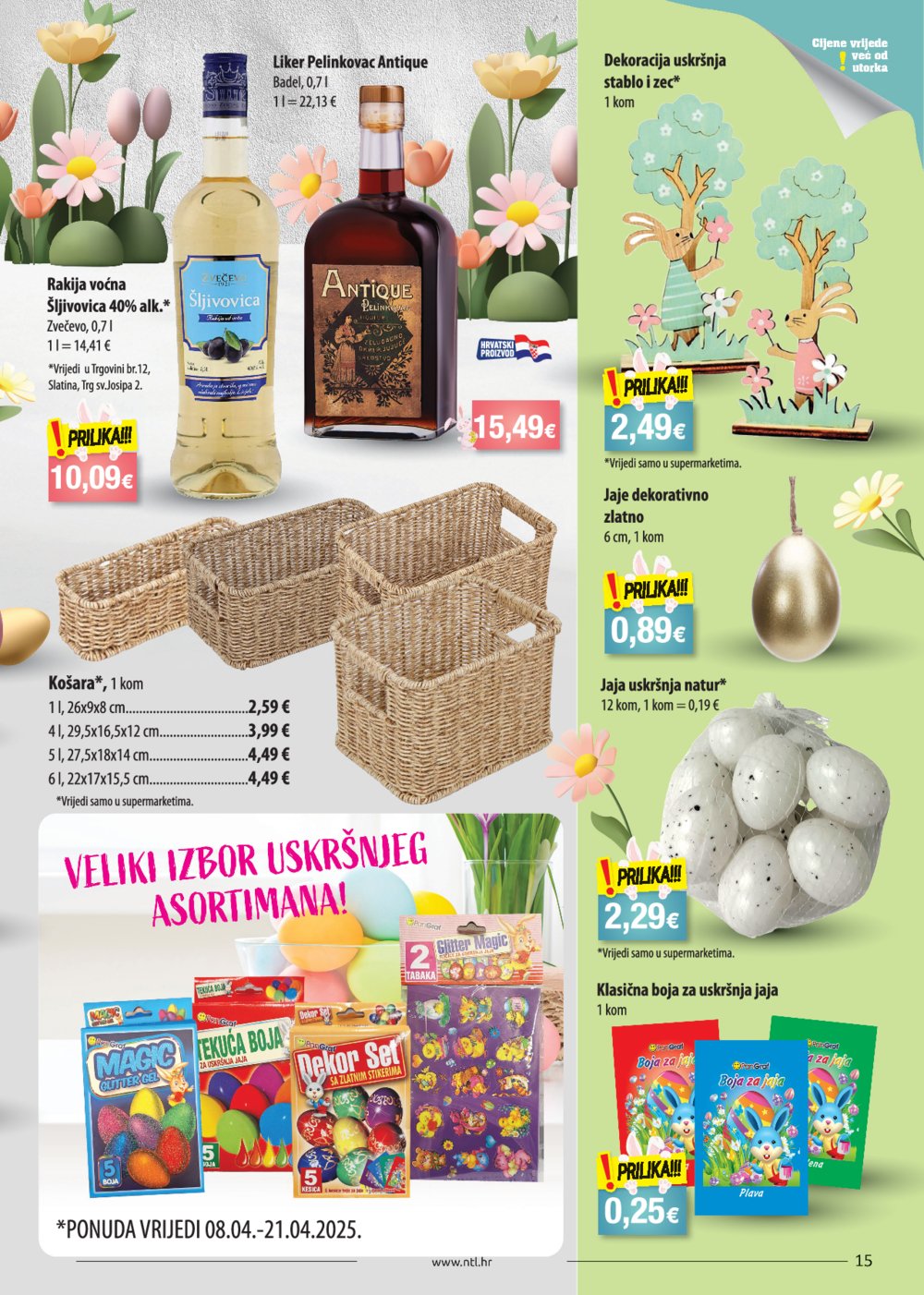 NTL Katalog Akcija 16.04.-22.04.2025. Istok