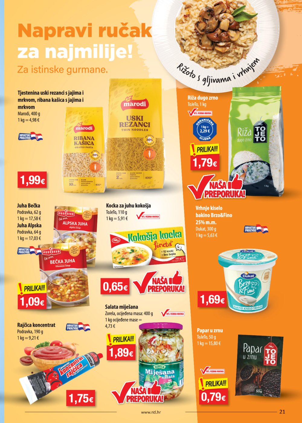 NTL Katalog Akcija 16.04.-22.04.2025. Istok