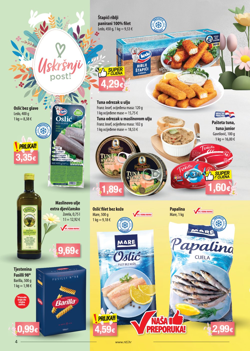 NTL Katalog Akcija 16.04.-22.04.2025. Istok