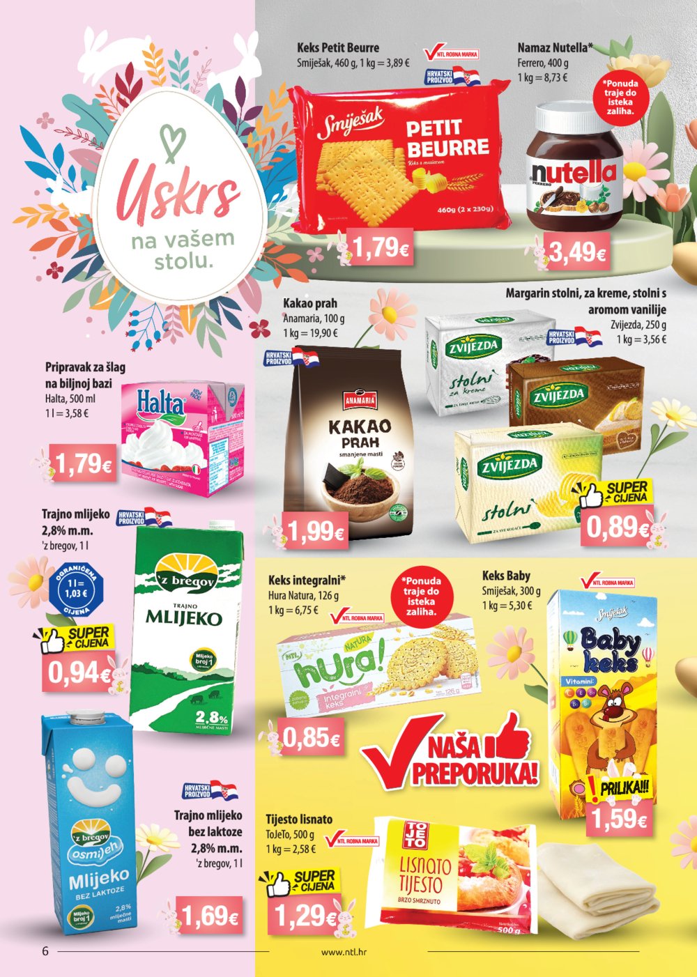 NTL Katalog Akcija 16.04.-22.04.2025. Istok