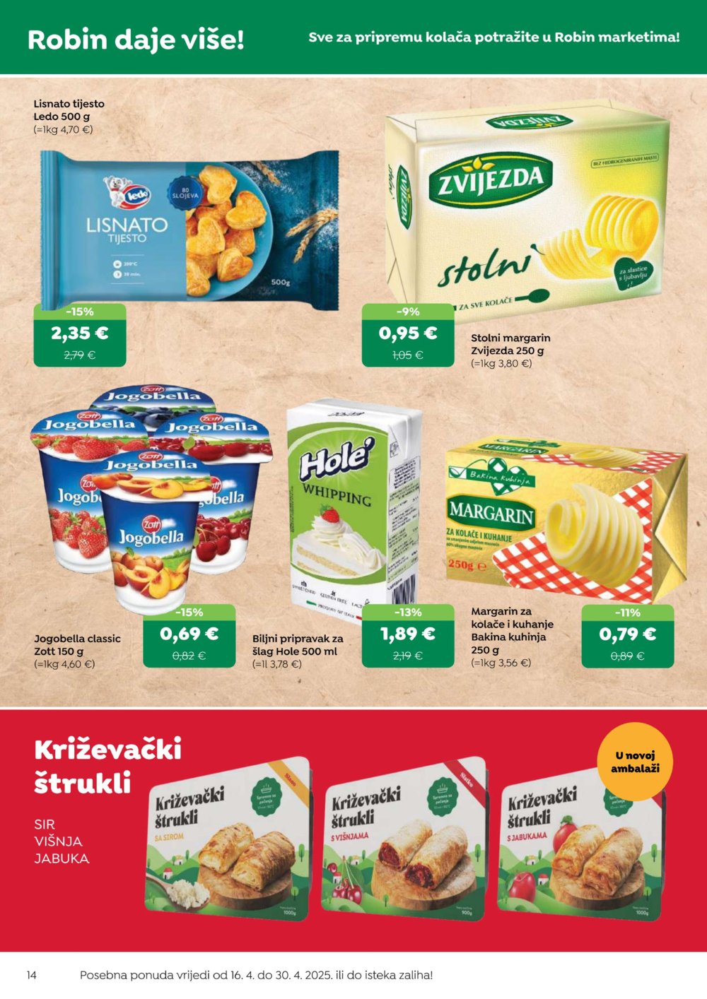 Robin katalog Akcija 16.04. - 30.04.2025.