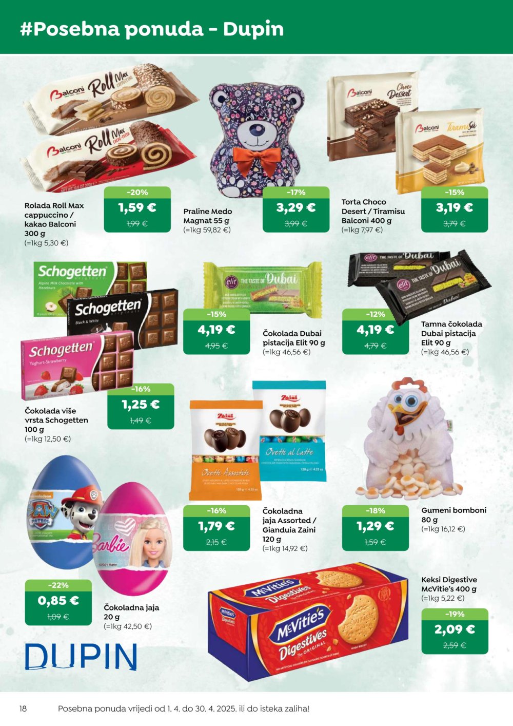 Robin katalog Akcija 16.04. - 30.04.2025.