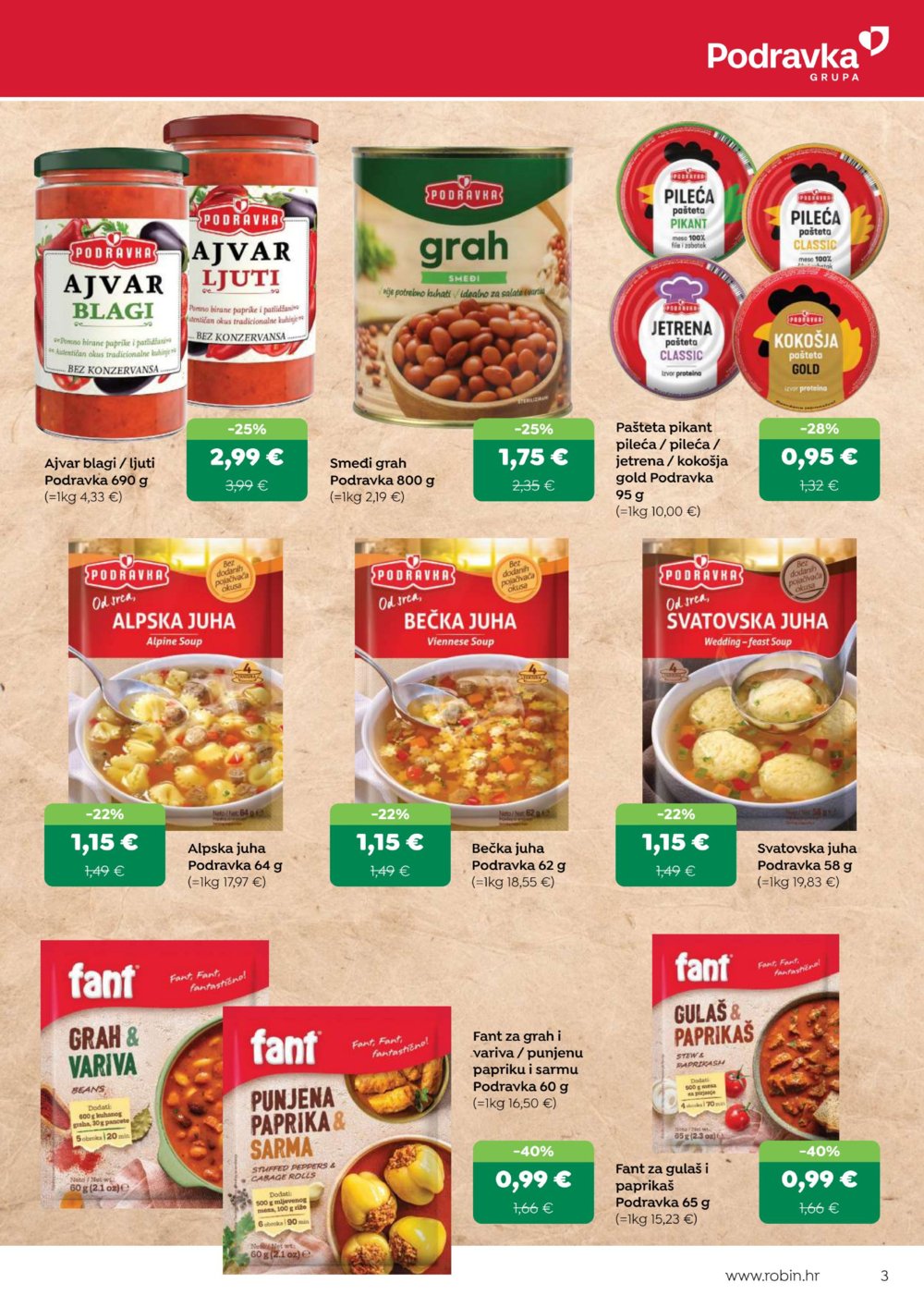 Robin katalog Akcija 16.04. - 30.04.2025.