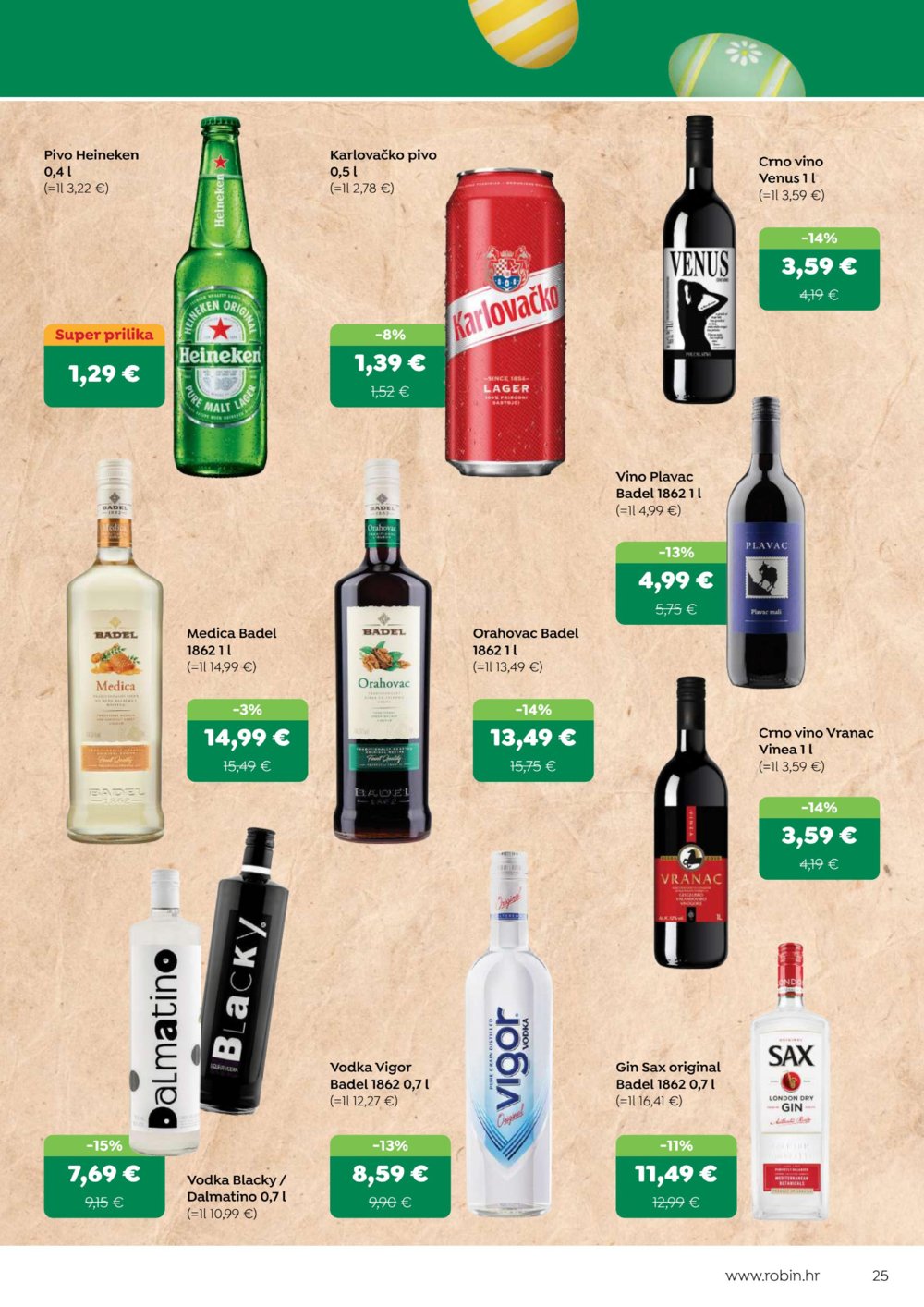 Robin katalog Akcija 16.04. - 30.04.2025.
