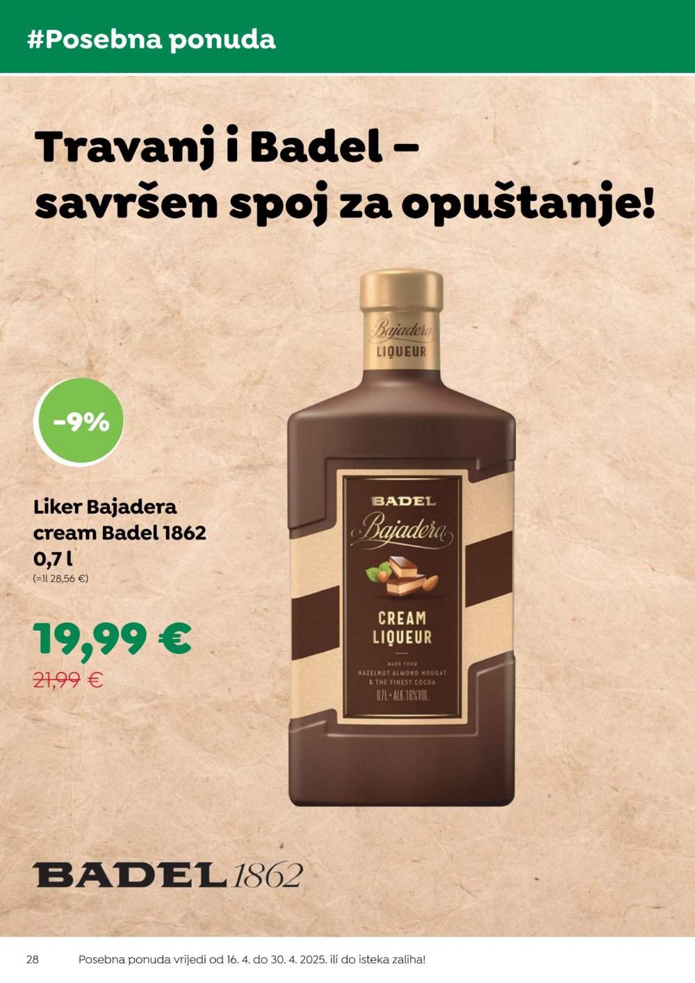 Robin katalog Akcija 16.04. - 30.04.2025.