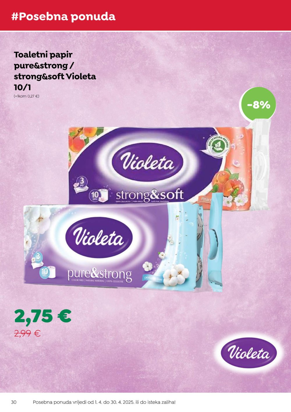 Robin katalog Akcija 16.04. - 30.04.2025.