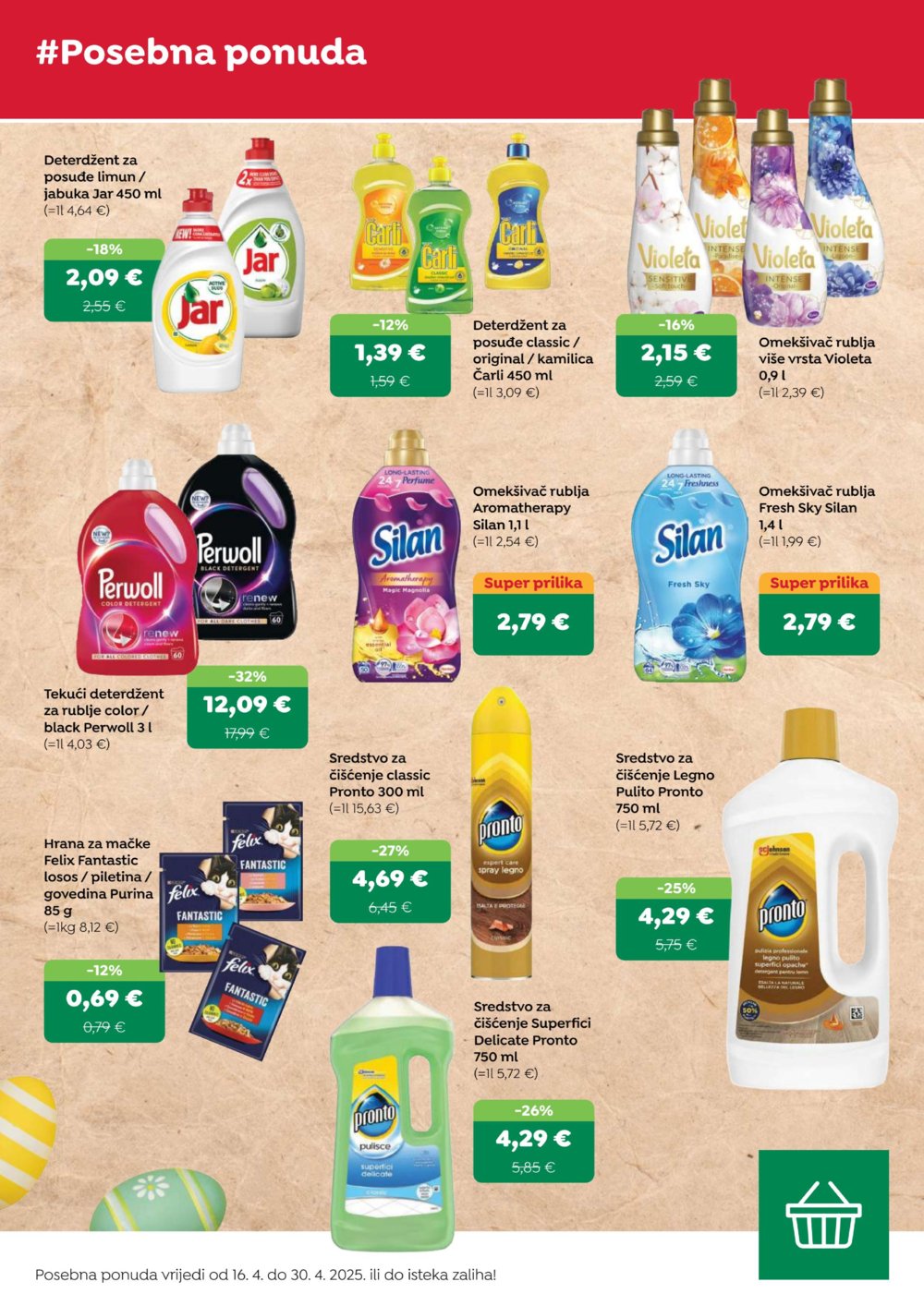 Robin katalog Akcija 16.04. - 30.04.2025.