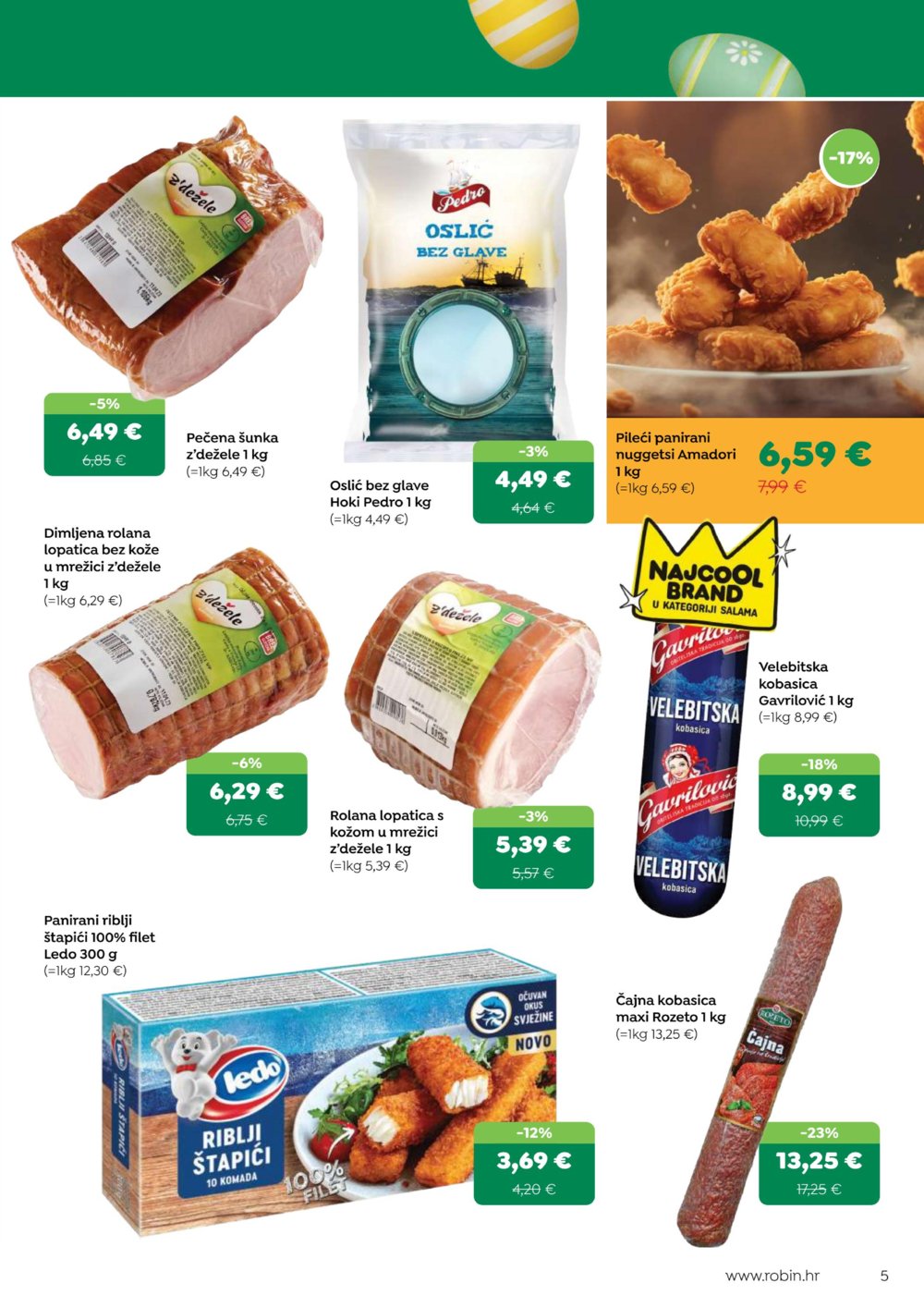 Robin katalog Akcija 16.04. - 30.04.2025.