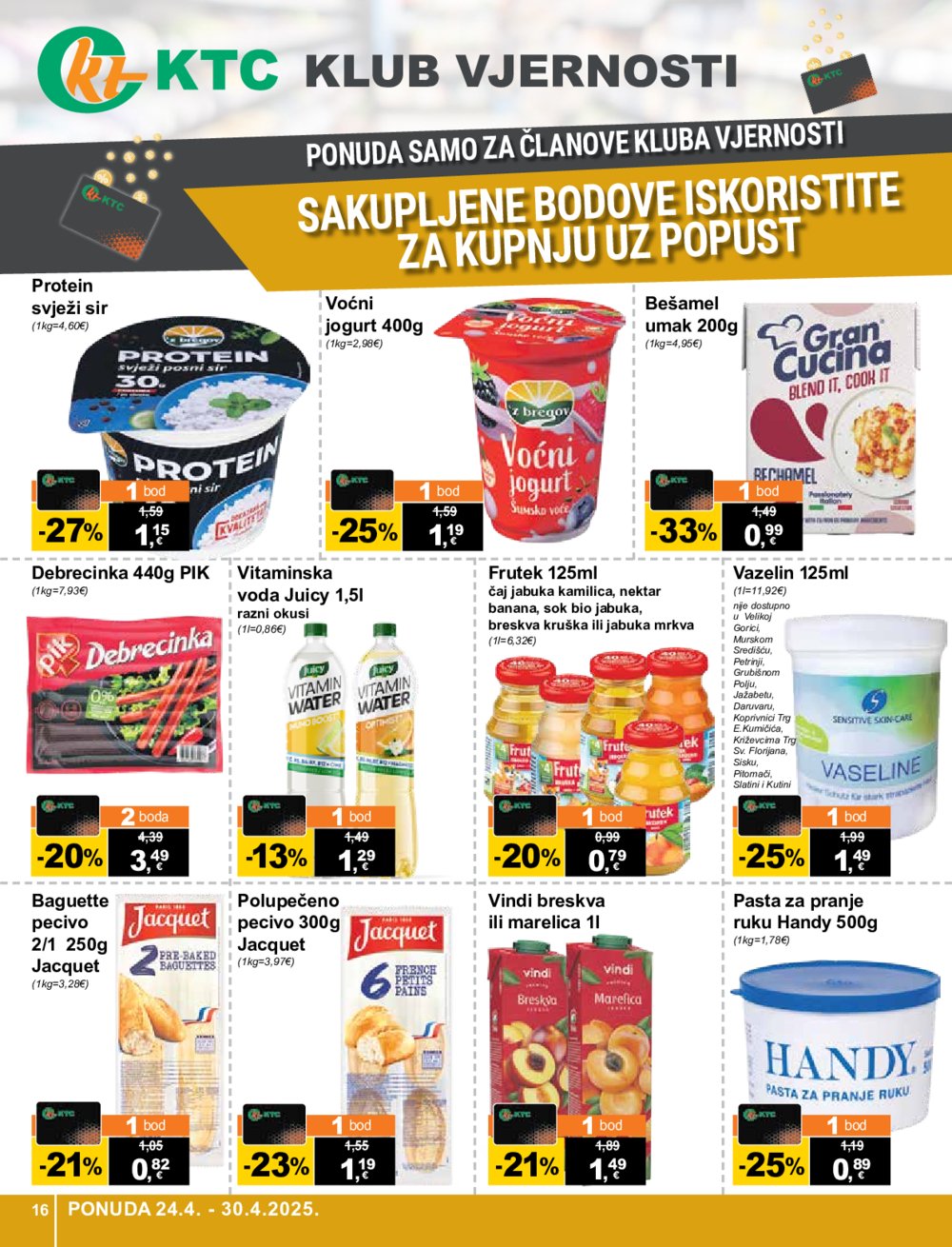 KTC katalog Široka potrošnja 24.04.-30.04.2025.