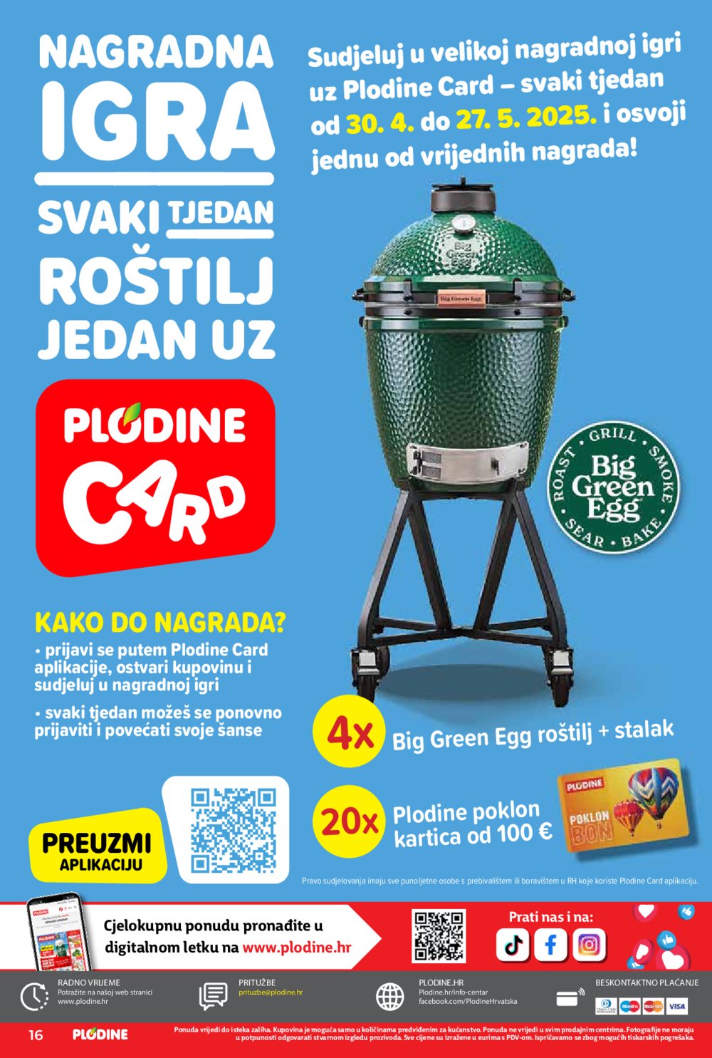 Plodine Katalog Grill 30.4.2025 - 13.5.2025.