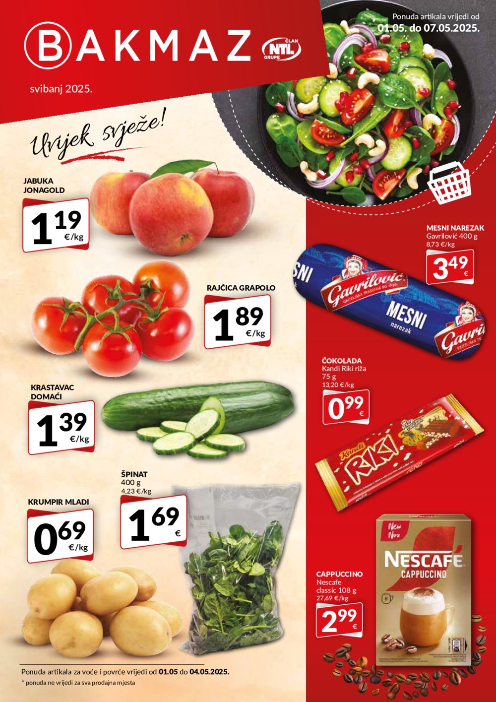 Bakmaz Katalog Akcija 1.5.-7.5.2025.