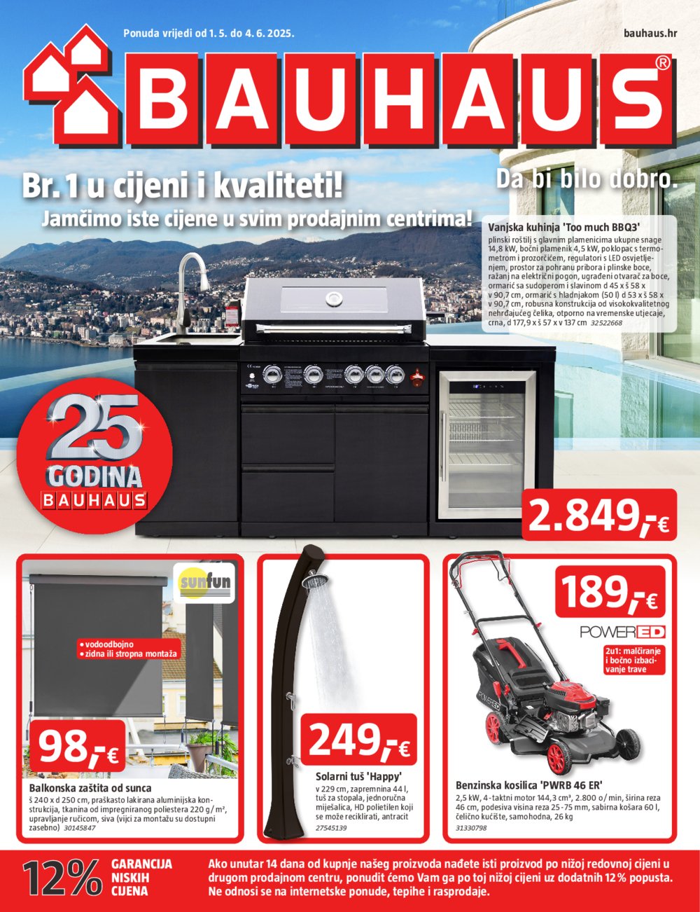 Bauhaus katalog akcija 01.05.-04.06.2025.