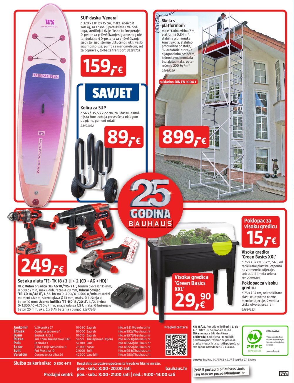 Bauhaus katalog akcija 01.05.-04.06.2025.
