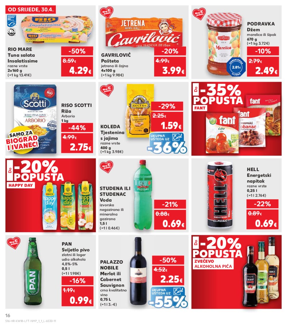 Kaufland katalog Akcija 30.04.-06.05.2025. Biograd na Moru