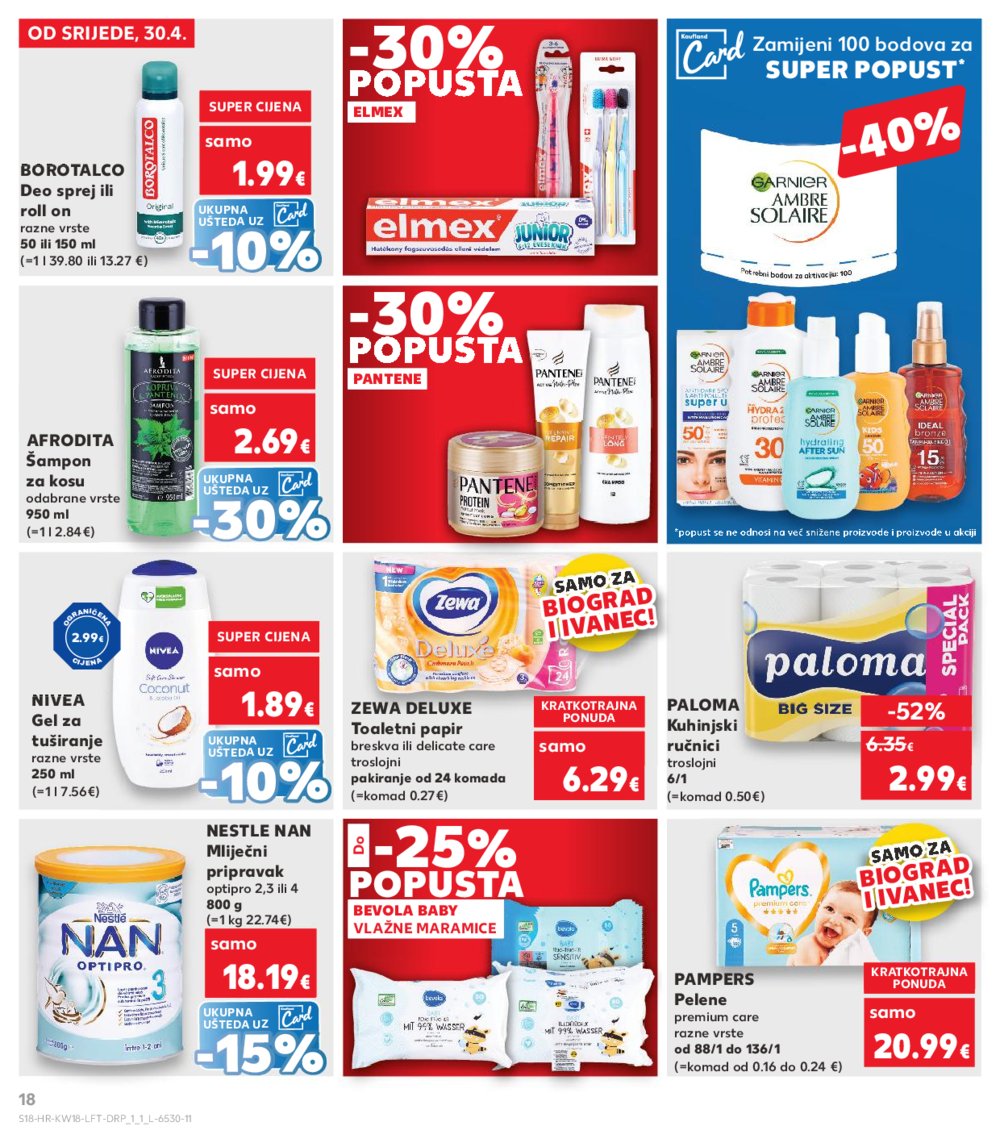 Kaufland katalog Akcija 30.04.-06.05.2025. Biograd na Moru