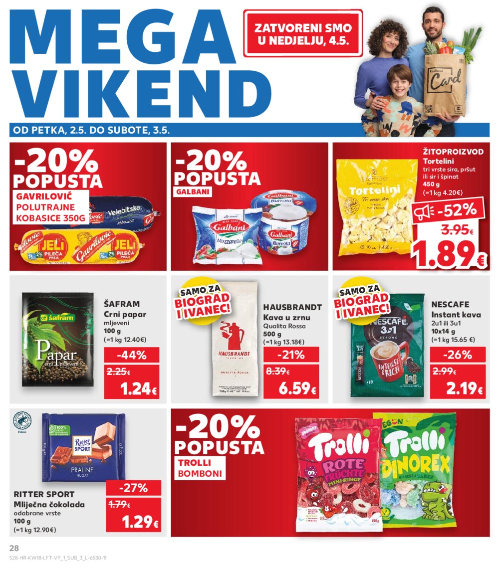 Kaufland katalog Akcija 30.04.-06.05.2025. Biograd na Moru