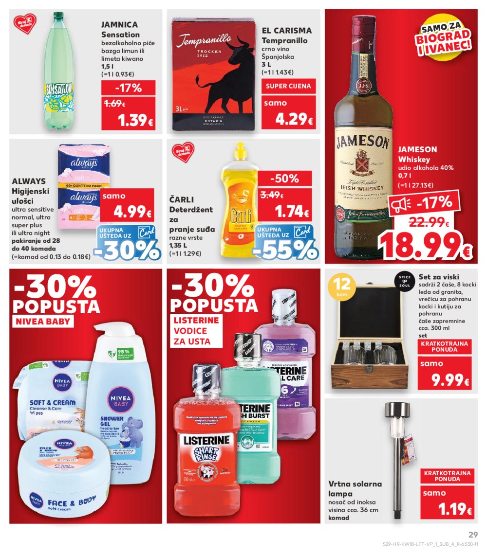 Kaufland katalog Akcija 30.04.-06.05.2025. Biograd na Moru