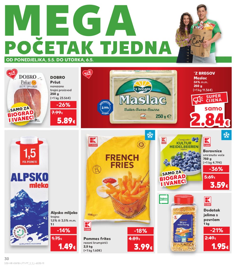 Kaufland katalog Akcija 30.04.-06.05.2025. Biograd na Moru