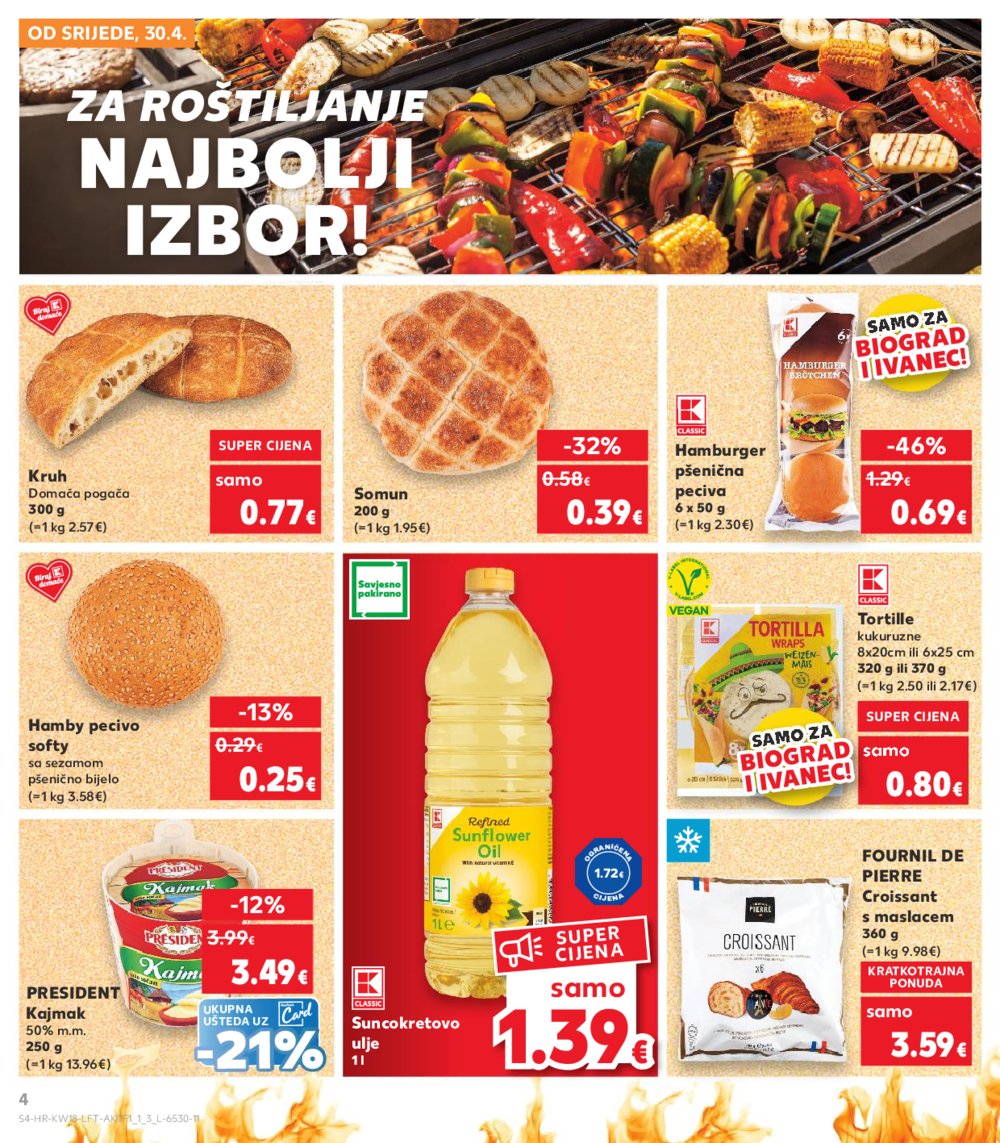 Kaufland katalog Akcija 30.04.-06.05.2025. Biograd na Moru