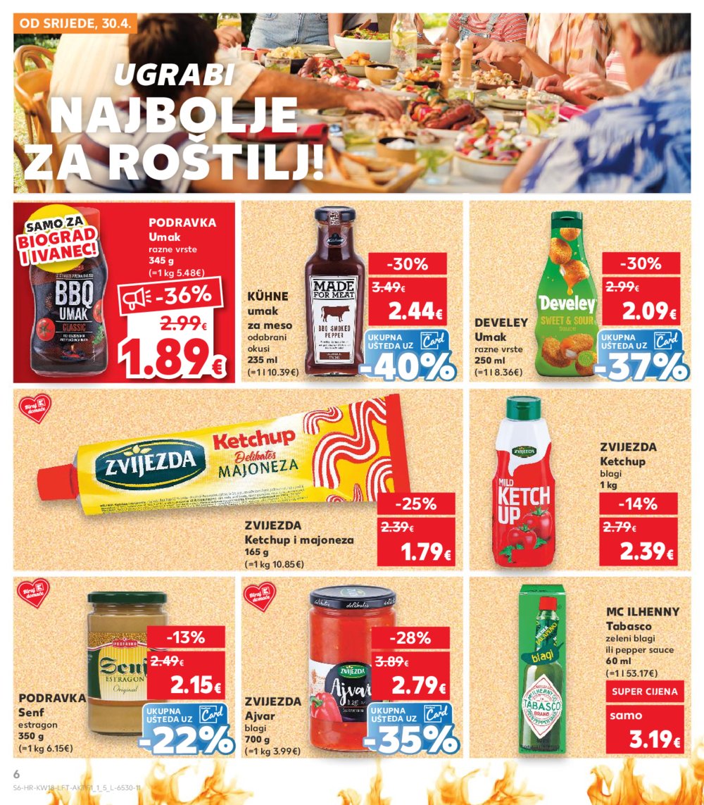 Kaufland katalog Akcija 30.04.-06.05.2025. Biograd na Moru
