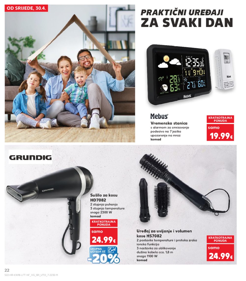 Kaufland katalog Akcija 30.04.-06.05.2025. Ma, VG, Ro, Vu, Po, VO