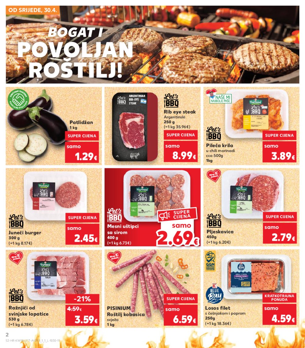 Kaufland katalog Akcija 30.04.-06.05.2025. Odabrane poslovnice