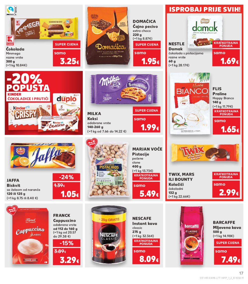 Kaufland katalog Akcija 30.04.-06.05.2025. Odabrane poslovnice