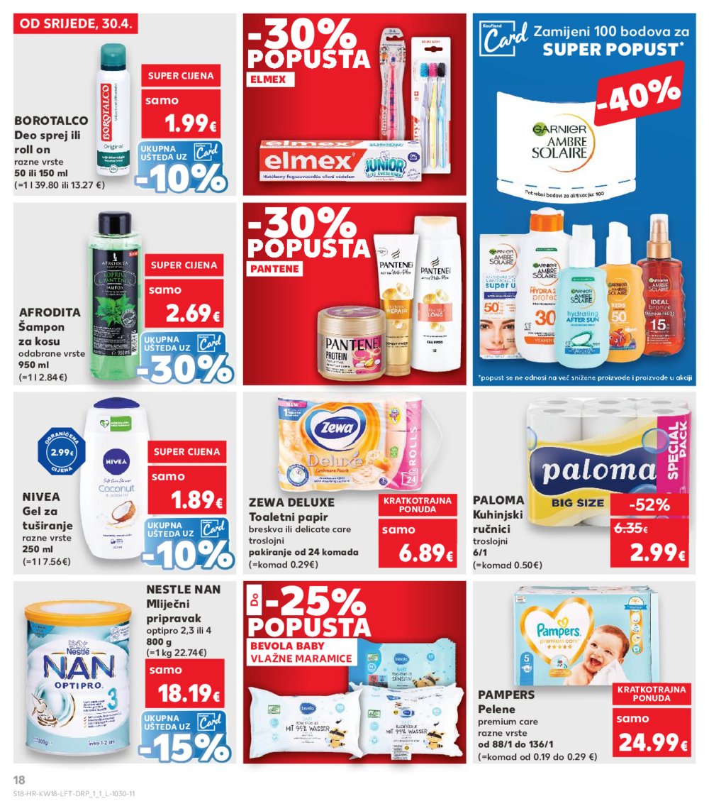 Kaufland katalog Akcija 30.04.-06.05.2025. Odabrane poslovnice