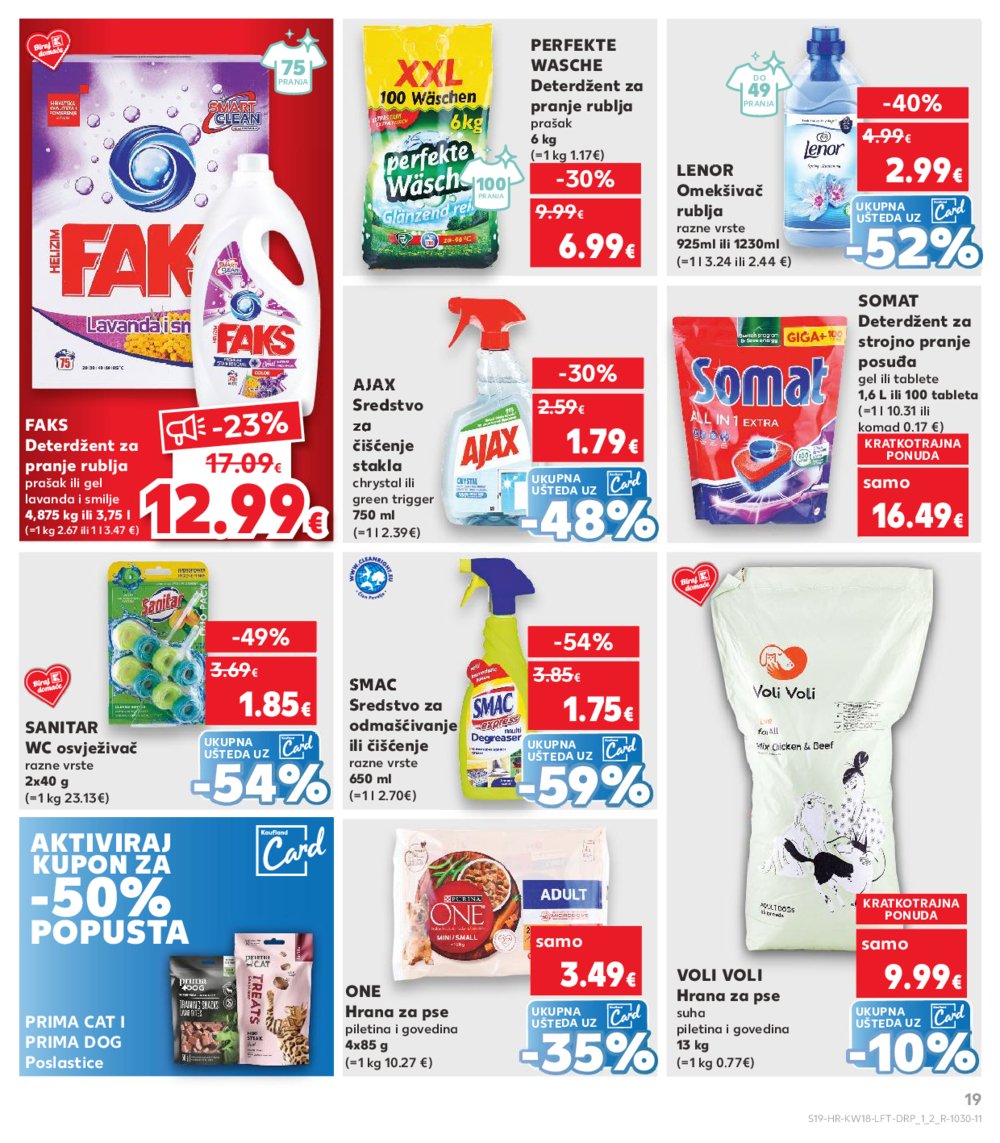 Kaufland katalog Akcija 30.04.-06.05.2025. Odabrane poslovnice