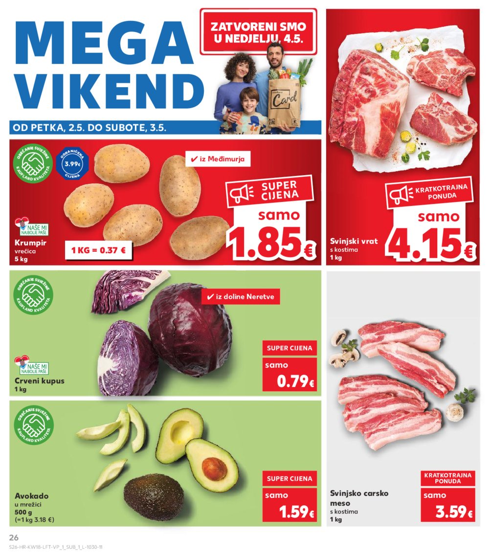 Kaufland katalog Akcija 30.04.-06.05.2025. Odabrane poslovnice