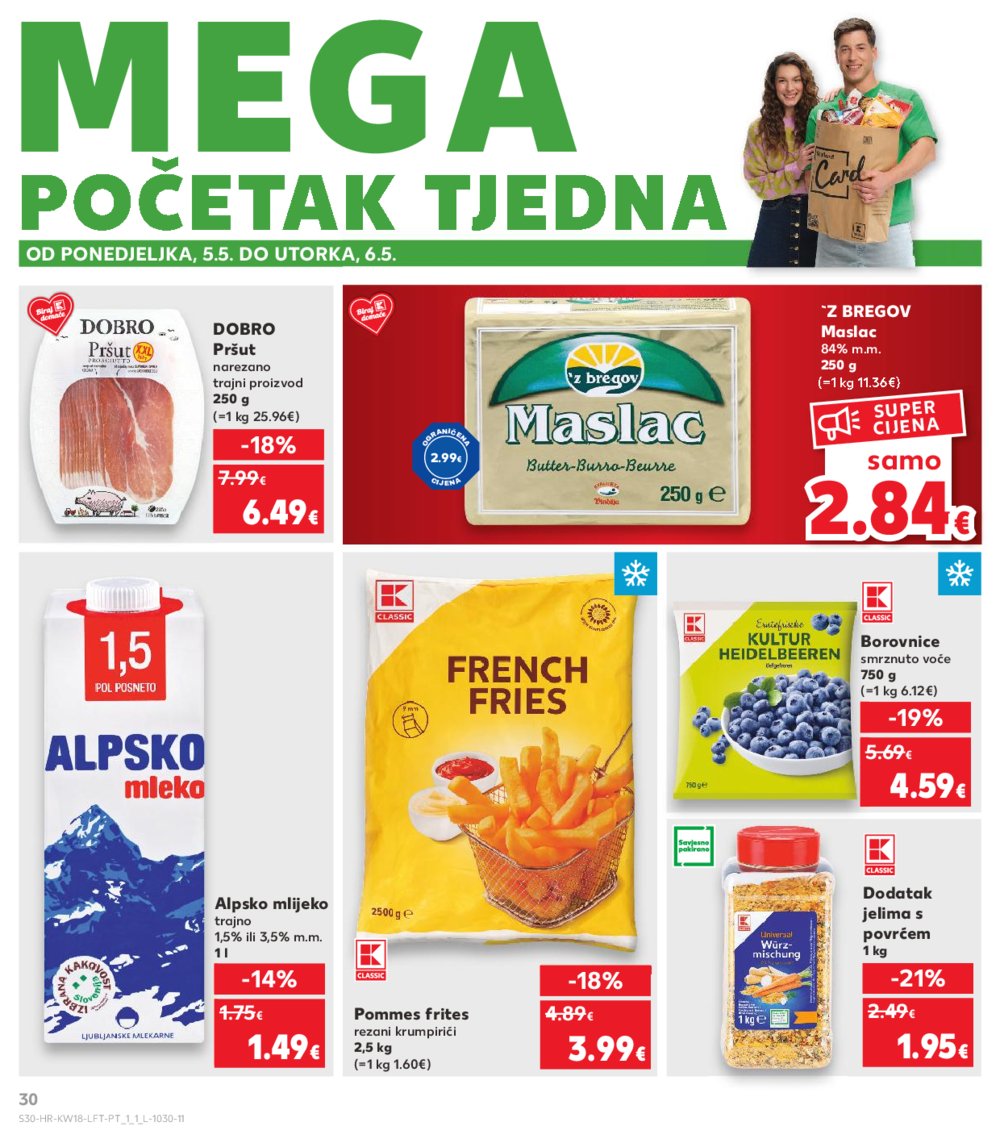 Kaufland katalog Akcija 30.04.-06.05.2025. Odabrane poslovnice