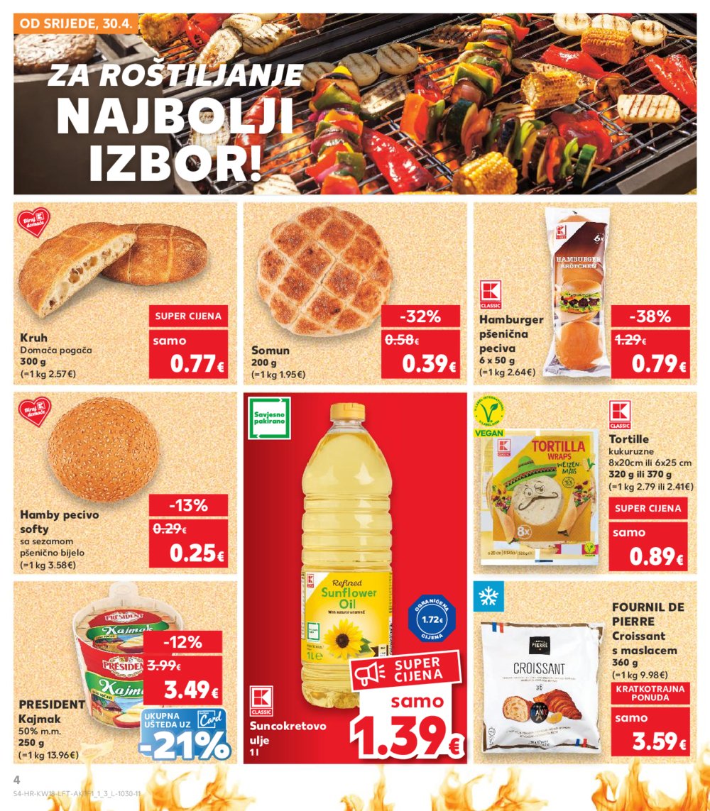 Kaufland katalog Akcija 30.04.-06.05.2025. Odabrane poslovnice