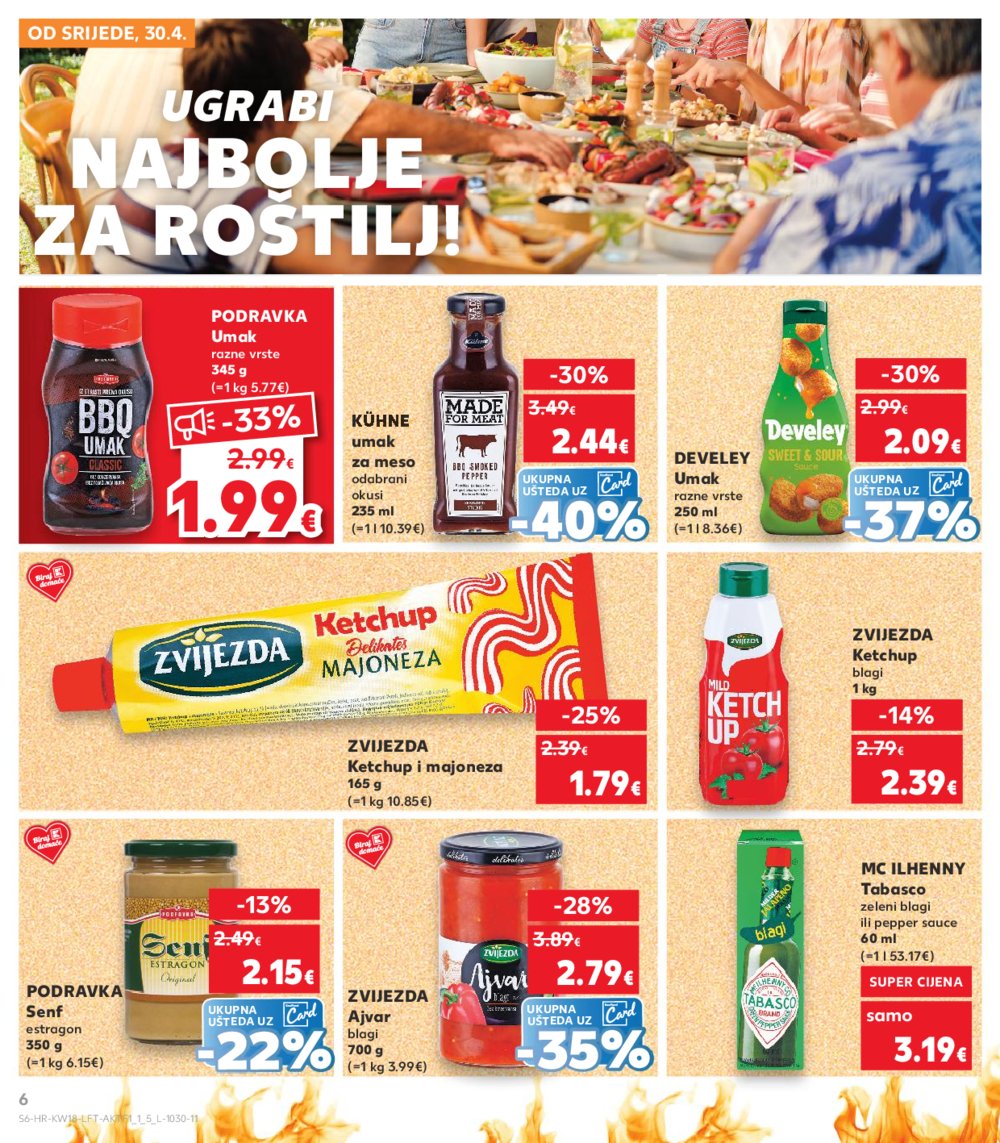 Kaufland katalog Akcija 30.04.-06.05.2025. Odabrane poslovnice