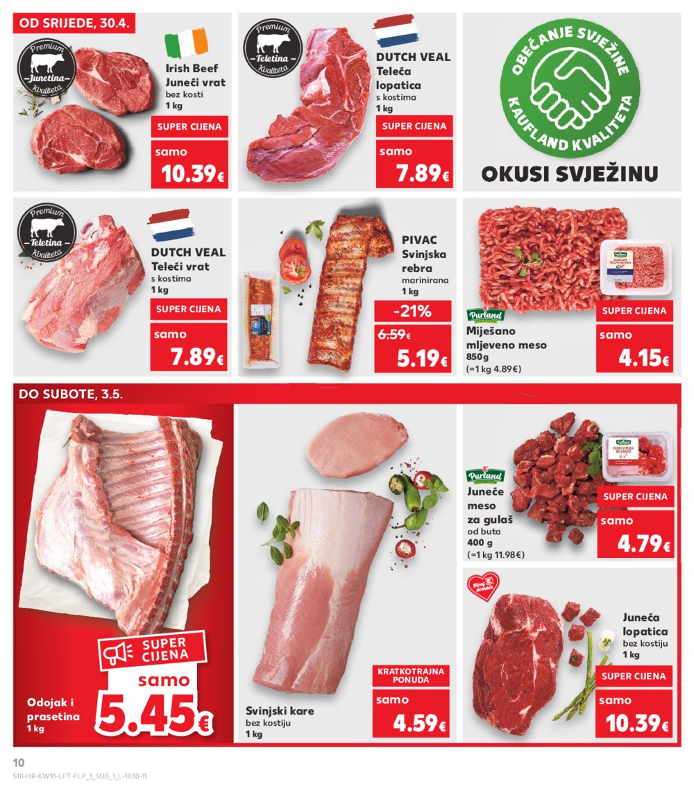 Kaufland katalog Akcija 30.04.-06.05.2025. Odabrane poslovnice