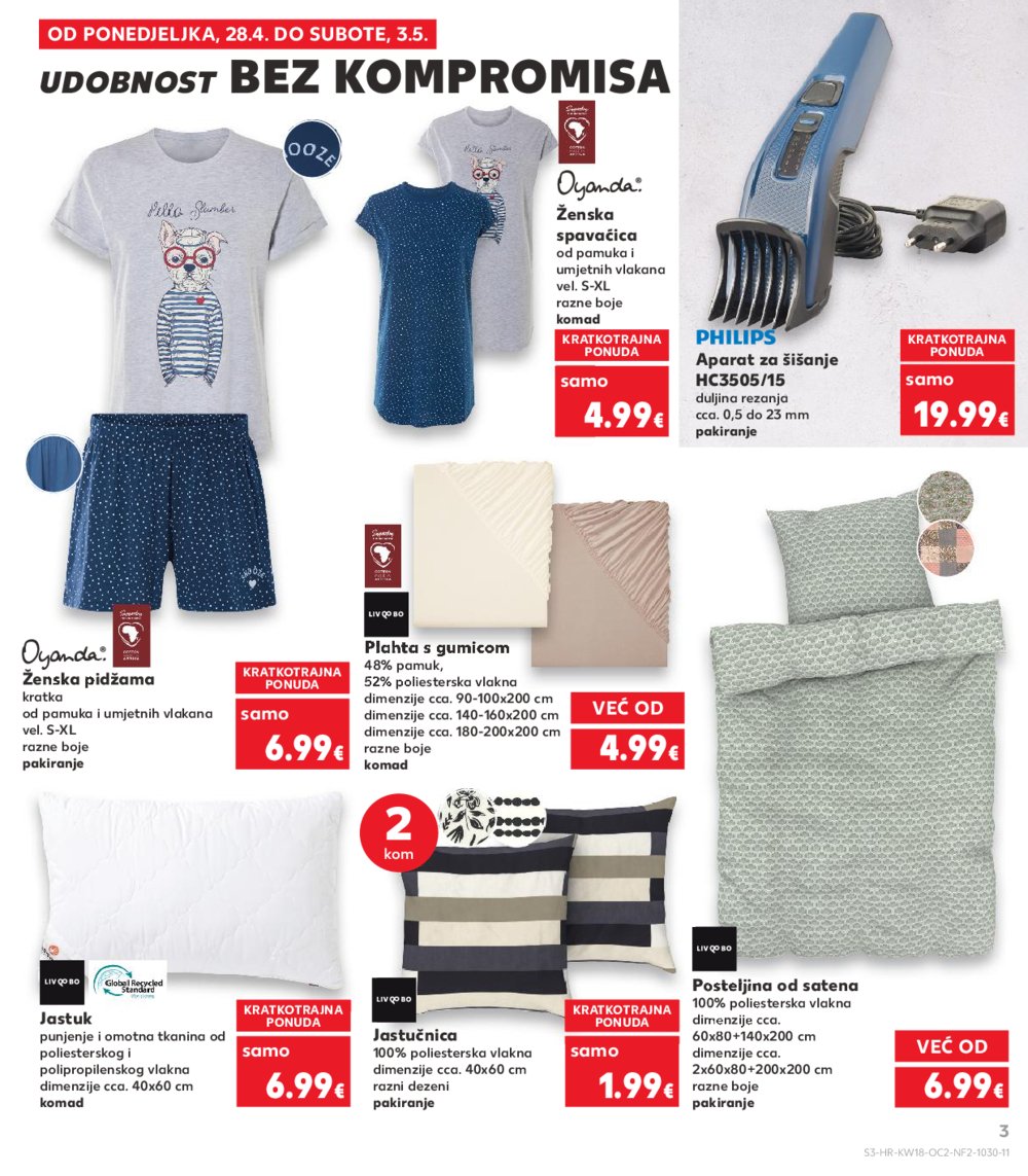 Kaufland katalog Neprehrambenih proizvoda 30.04.-06.05.2025. Ma, Po, Ro, VG, Vo, VU, DS, BnM, Iv