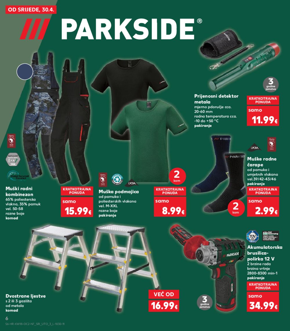 Kaufland katalog Neprehrambenih proizvoda 30.04.-06.05.2025. Ma, Po, Ro, VG, Vo, VU, DS, BnM, Iv